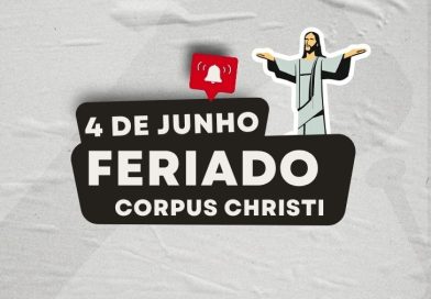 Dia 4 de junho: feriado de Corpus Christi